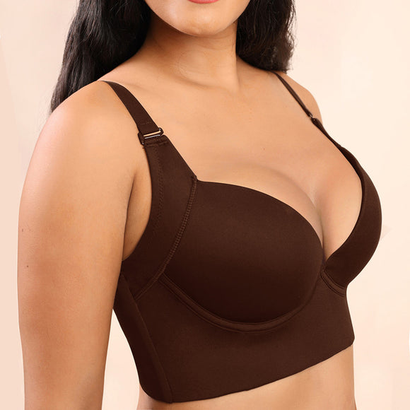 Glossy Surface without a Scratch, Push Up Brassiere with Steel Ring