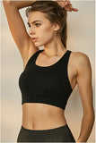Mesh Stitching Strap, Yoga Bra