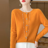 Plus Size Cardigan or Coat, Loose Round Neck Sweater