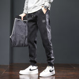 Fleece Lined Padded Warm Keeping Track Sweatpants, Loose Casual Pants