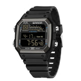 Waterproof Sports Men's Thin Square Luminous Electronic Watch