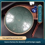 14-inches 15-tone Hollow Drum, Percussion Musical Instrument