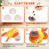 Duck Shape Treat Dispenser Toy – Interactive Slow Feeder & IQ Puzzle for Dogs and Cats