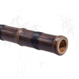 Handmade Purple Bamboo Flute – G/F Key Traditional Chinese Xiao Musical Instrument for Beginners