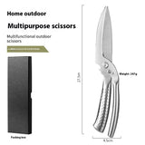 Stainless Steel, Shear Dual-purpose, Strong Kitchen Scissors