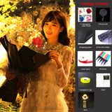 LED Luminous Balloon Rose Bouquet, Transparent Bobo Ball Rose