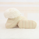 Infant Soft Soled Footwear for Newborns Winter Toddler Warm Print First Walkers Shoes for Babies Kids