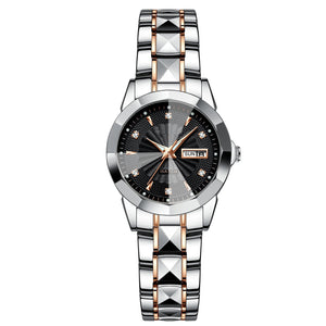 Luminous Double Calendar, Women's Watch