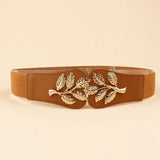 Waist Elastic Belt for Decorative Dress, A Sweet Pair of Buckles