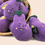 Dog Pet Chewing Plush Eggplant Cartoon Plush Toy