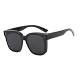 Summer Driving Sun Protection Polarized, Light One Mirror Dual Use Anti Glare Trendy Sunglasses