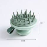 Silicone Massage Brush, Soft on Hair and Scalp