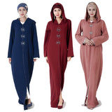 Traditional Eurasia Muslim Hijab Dress