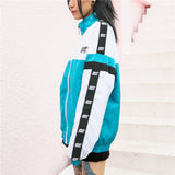 European and American Printed Loose Men's Jacket