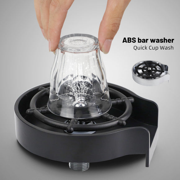 Bar Counter Cup Sink Washer, High-pressure Spray Automatic Faucet, Coffee Pitcher Wash Cup Tool Kitchen