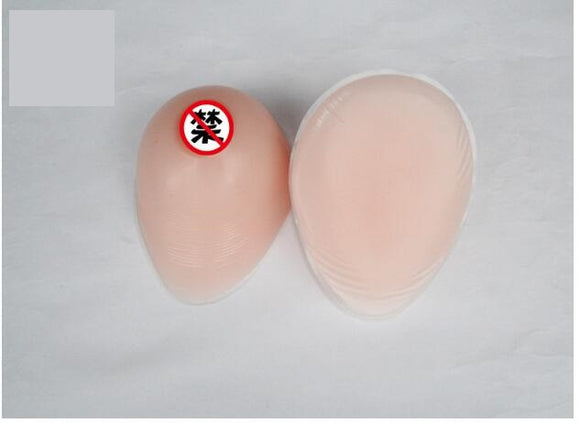 Water droplet type silicone breast form, pseudo-nature dressing postoperative simulation fake breast or fake chest