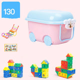 Kids Building Blocks House Set – Large Particle Puzzle Assembly Learning Toy