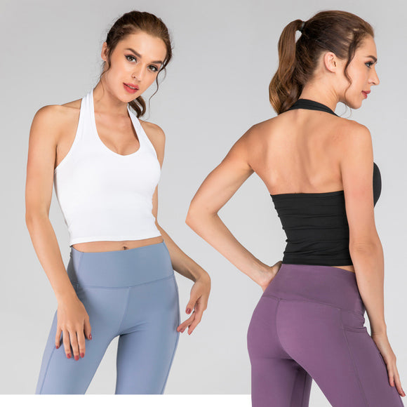 Halter Beautiful Back, Yoga Women's Vest
