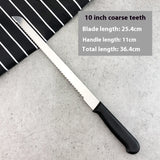 Plastic Handle Stainless-steel Bread Knife