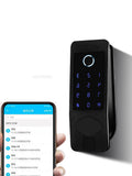 Fingerprint & Password Smart Door Lock – Secure Keyless Access