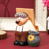 Pen Holder, Resin Art Museum, Home Office Decoration