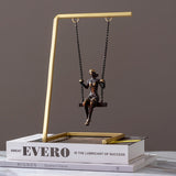 Metal to Swing, Study Office Decorations, Home Furnish Ornaments