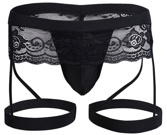 Exotic Underwear, Men's Lace Three-point Panties