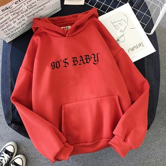 Autumn and Winter All-match Hooded Sweater