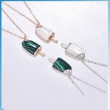 Ice Cream Shell, Women's Fritillary Necklace