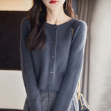 Plus Size Cardigan or Coat, Loose Round Neck Sweater