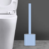 Creative Wall-mounted Soft Brush with Cover for Toilet Washing