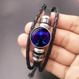 Zodiac Constellation Bracelet, Braided Design Bracelet for Men, Women, and Kids