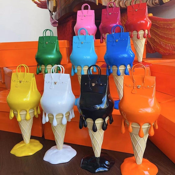 Ice Cream Cone, Ice Cream Pack, Melting Ornaments