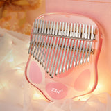 Crystal Clear Finger Piano 17-tone Bahrain for Beginners