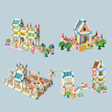 Parent-child Interactive Castle Puzzle Toy – Educational Brain Development Game for Kids