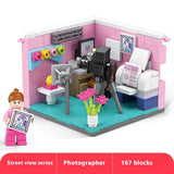 Children’s Educational Building Blocks – Compatible Assembly House Toy