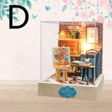 Handmade DIY Hut Assembling Toy, Wooden Doll House