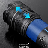 High-power Flashlight, White Laser for Outdoors