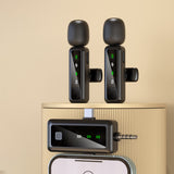 Wireless Collar Clip, Three-in-one Mobile Phone Computer Microphone