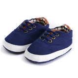 Solid Color Casual Lace, Soft Bottom Baby Canvas, Toddler Shoes
