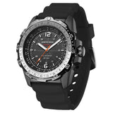 Outdoor Sports, Waterproof, Solar Rechargeable Watch, Eco-Drive, Luminous, Long Endurance, Swimming, Speed-measuring Device