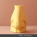 Five Sense Flower Resin Vase