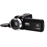 4K Video Camera – 48MP with Flip Touch Screen, 5-Axis Anti-shake & Accessories Kit