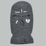 Knitted Three-hole Headgear, Fashion Monkey Cap (Pack of 2)