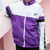 European and American Printed Loose Men's Jacket