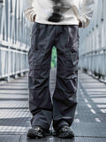 Straight Cargo, Men's Multi-pocket Paratrooper Pants