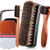 Horse Hair, Shiny Shoes, Suede Cleaning Brush