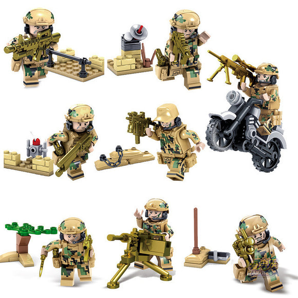 Children Assembled Plastic Building Blocks Toy
