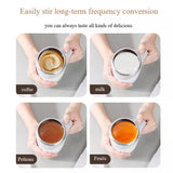 Rechargeable Automatic Coffee Cup, High Value Electric Stirring Lazy Milkshake Rotating Magnetic Water Cup