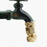 Animal figurine garden faucets